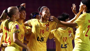 Đội của Huỳnh Như thắng 7 bàn cách biệt ở giải nữ VĐQG 2025