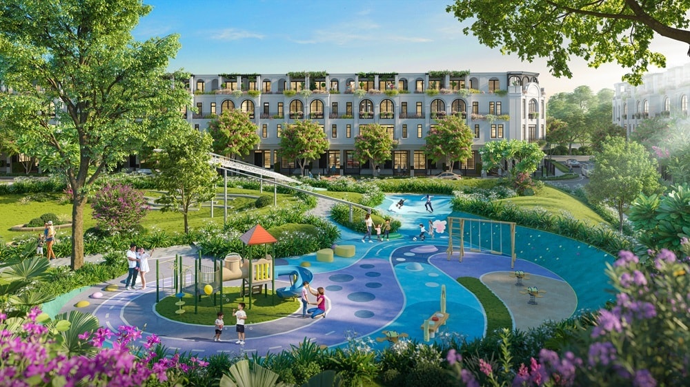 Phân khu Hoàng Giang mang đến giá trị kép vừa an cư bền vững, vừa khai thác thương mại ngay trung tâm đô thị ven sông.