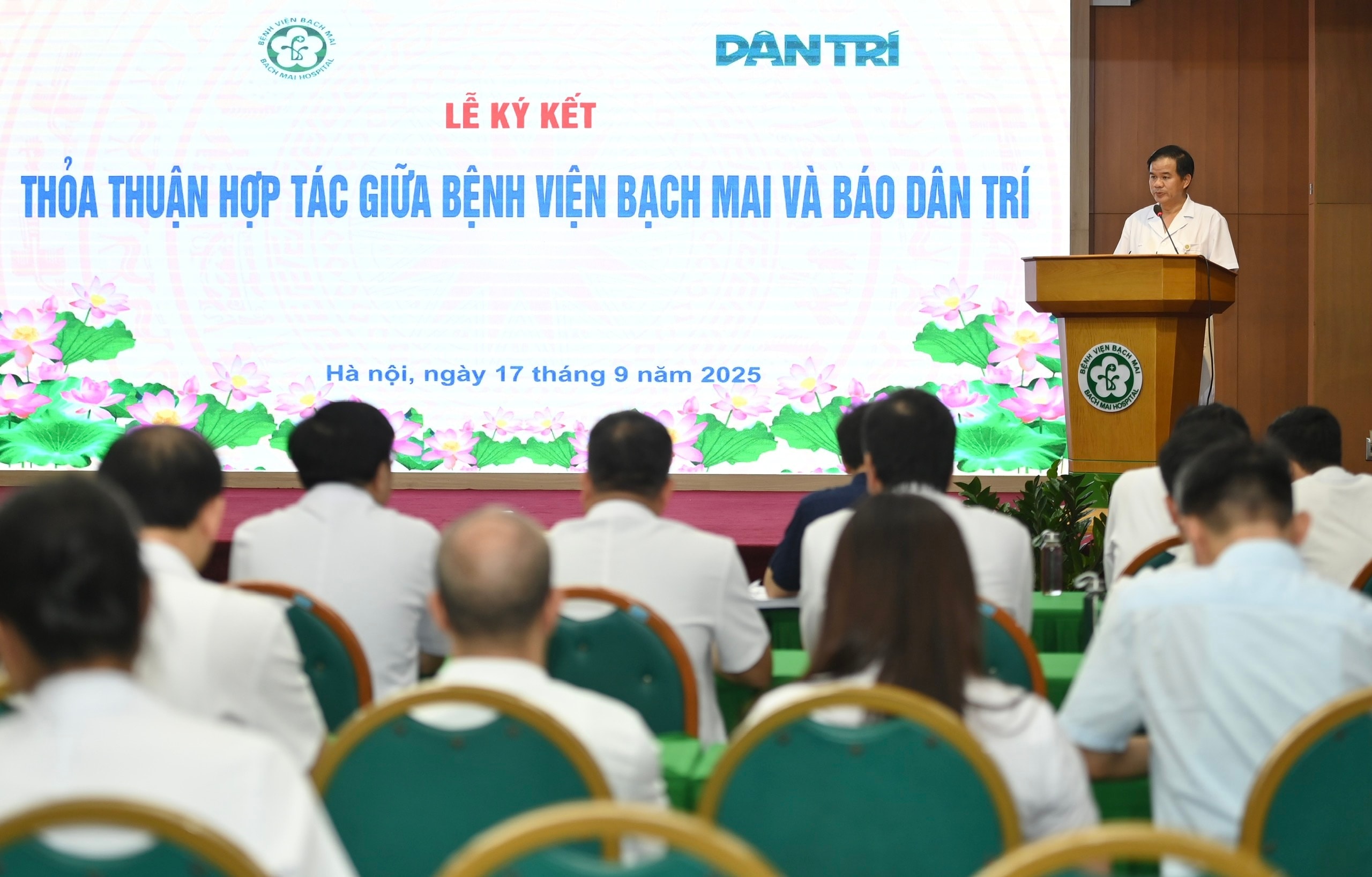 Báo Dân trí và Bệnh viện Bạch Mai hợp tác toàn diện, chung tay vì cộng đồng - 2