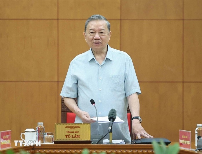 Tổng Bí thư: Sửa Luật Đất đai cần đặt trong tổng thể các luật về thuế, nhà ở, bất động sản - Ảnh 1.