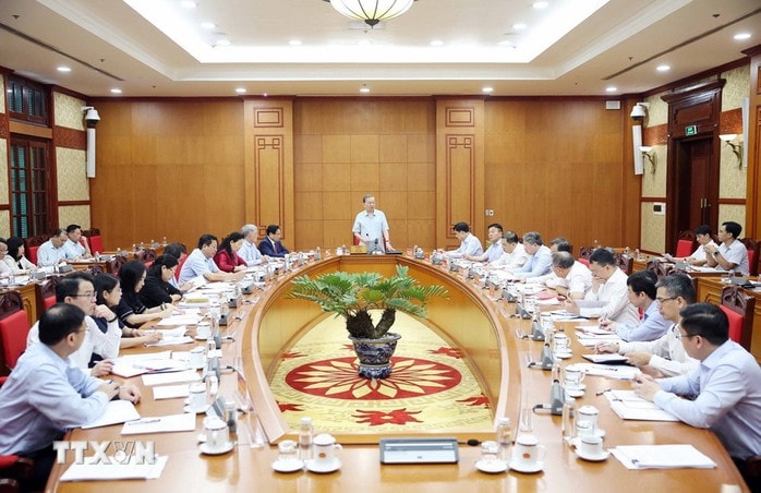Tổng Bí thư: Sửa Luật Đất đai cần đặt trong tổng thể các luật về thuế, nhà ở, bất động sản - Ảnh 2.