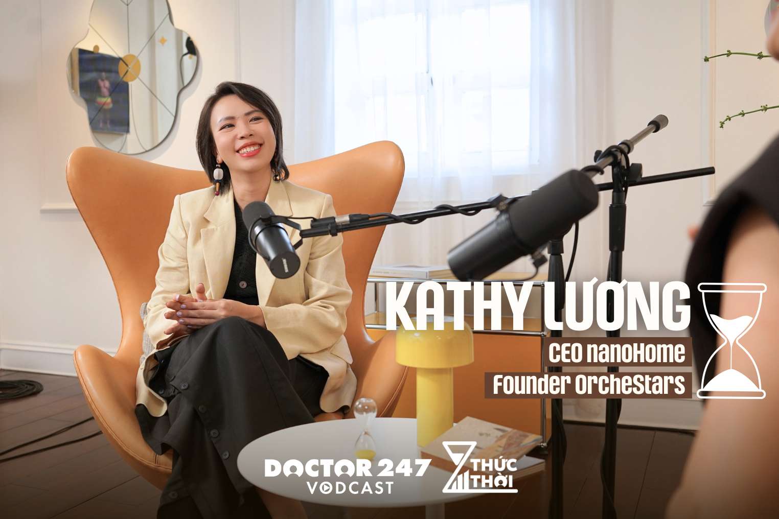 Kathy Lương, khách mời trong tập 2 của vodcast Thức Thời