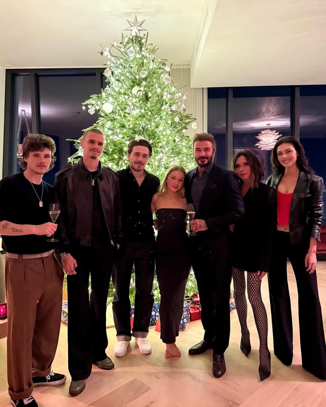 gia dinh Beckham anh 1