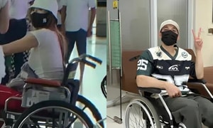 Ninh Dương Lan Ngọc, Liên Bỉnh Phát chấn thương, phải ngồi xe lăn 