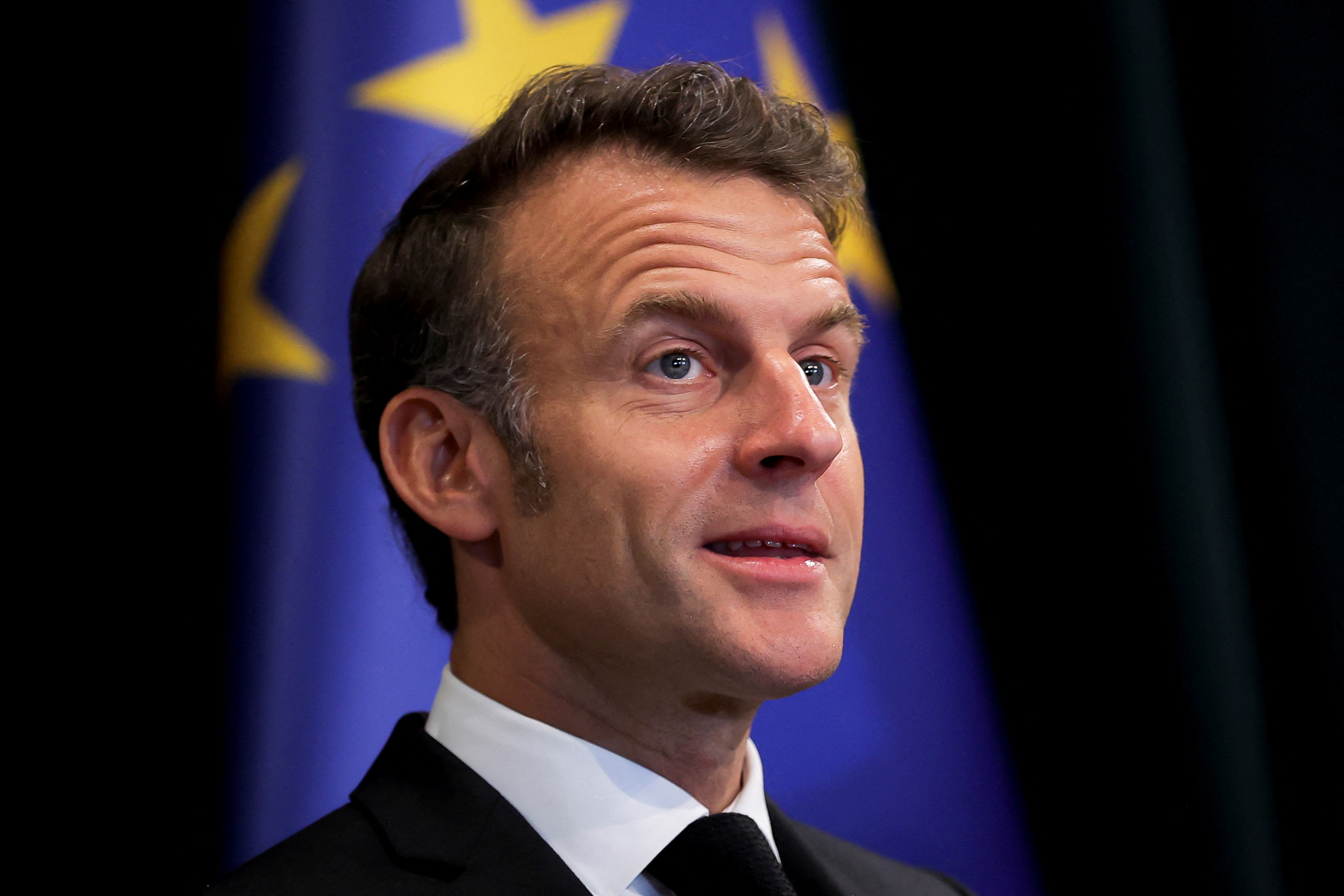 Tổng thống Pháp Macron.