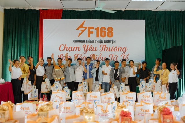 Công ty TNHH Truyền thông và Giải trí F168 mang yêu thương chạm tới những trái tim vùng cao- Ảnh 1.