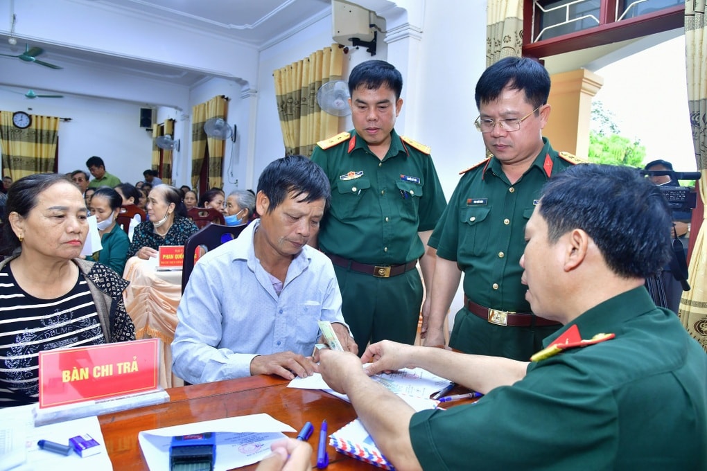 Hơn 2,6 tỷ đồng chi trả trợ cấp một lần đến người có công tỉnh Nghệ An - 1