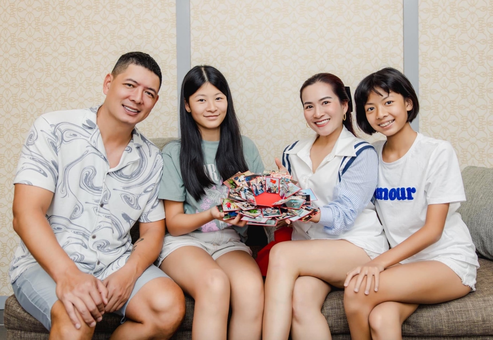 Tổ ấm hạnh phúc của Bình Minh.