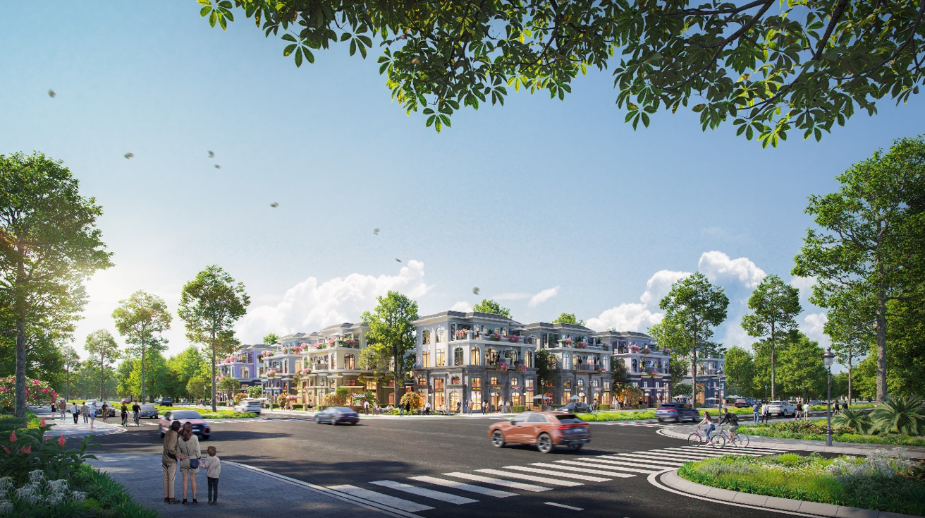 The Campus 2 sở hữu vị trí đón đầu nhiều luồng di chuyển trong và ngoài đại dự án.