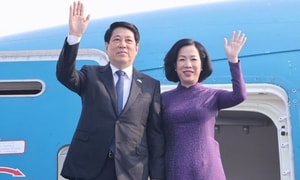 Chủ tịch nước Lương Cường lên đường dự khóa họp 80 Đại hội đồng Liên hợp quốc