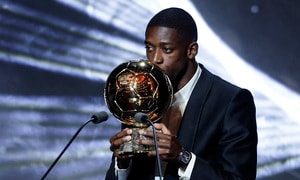 Dembele giành Quả bóng vàng: Gọi tên Messi, bật khóc cảm ơn mẹ