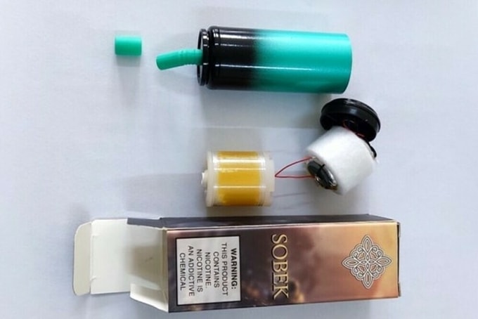 Một dạng Pod Chill bị thu giữ. Ảnh: A05