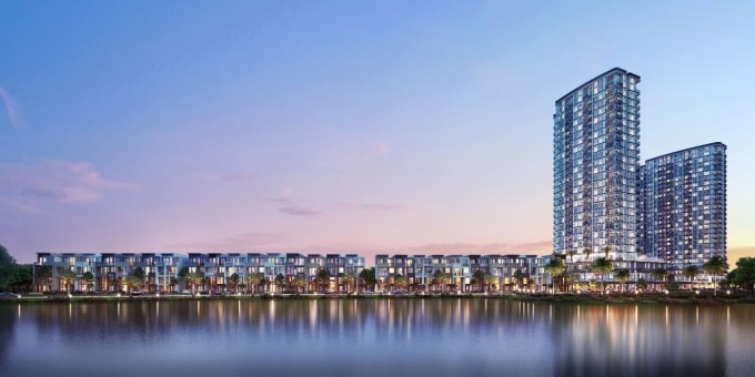 Dự án căn hộ cao tầng Alta Height tại khu đô thị The 9 Stellars. Ảnh: SonKim Land