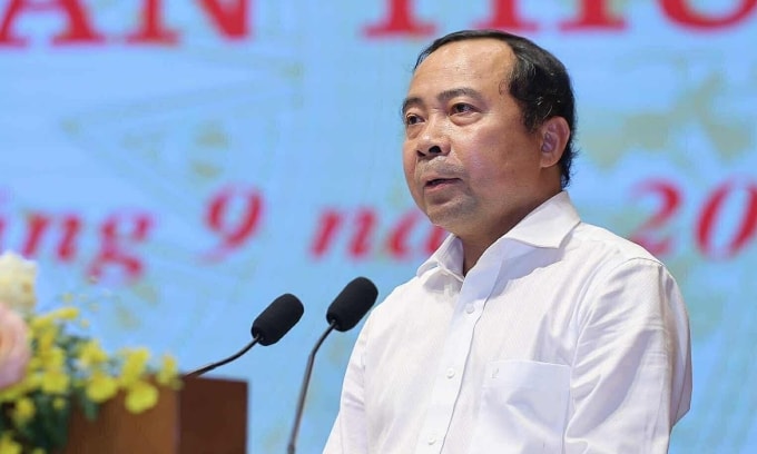 Thứ trưởng Thường trực Bộ Khoa học và Công nghệ Vũ Hải Quân. Ảnh: Nhật Bắc