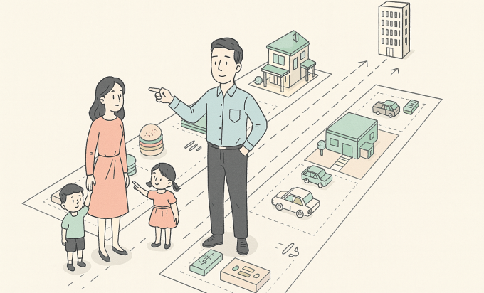Muốn vợ nghỉ làm, ở nhà kinh doanh và chăm con cùng tôi