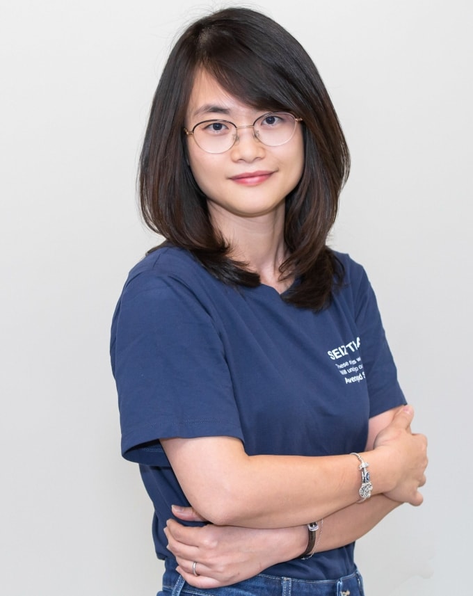 PGS.TS Nguyễn Phi Lê, giảng viên Trường Công nghệ Thông tin và Truyền thông - Đại học Bách khoa Hà Nội, đồng thời là người điều hành Viện Nghiên cứu và Ứng dụng Trí tuệ nhân tạo (AI4Life). Ảnh: Ban tổ chức