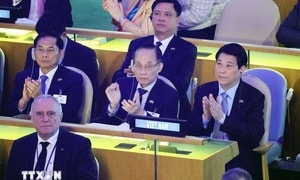 Chủ tịch nước Lương Cường dự khai mạc Phiên thảo luận cấp cao Đại hội đồng LHQ