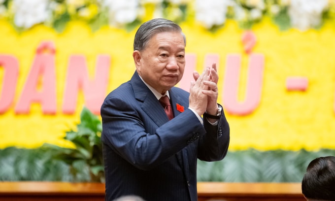 Tổng Bí thư Tô Lâm dự Đại hội Đại biểu Đảng bộ Quốc hội nhiệm kỳ 2025-2030 sáng 25/9. Ảnh: Phạm Thắng