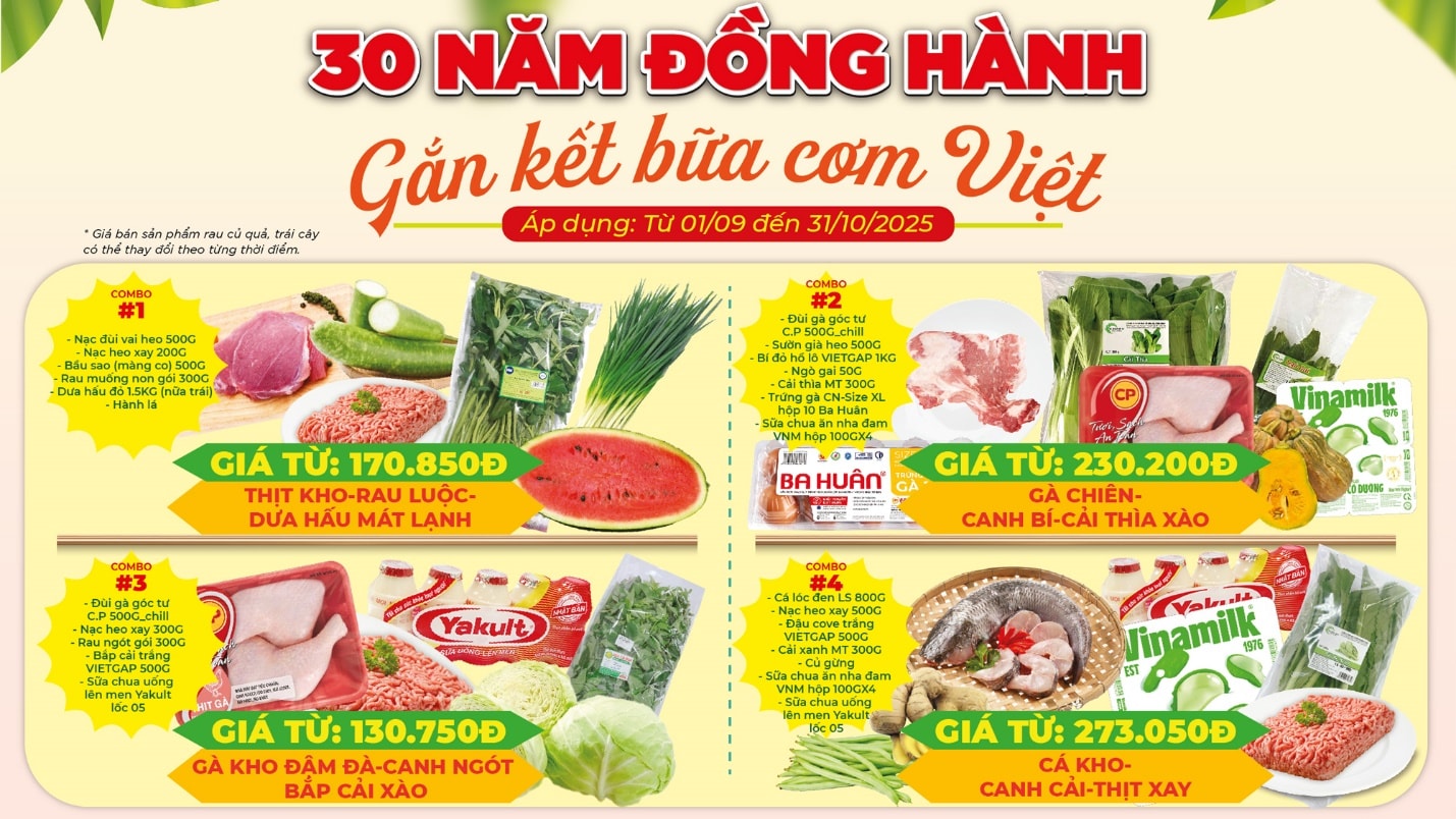 SATRA tung combo “đi chợ hộ”, khuyến mãi sâu- Ảnh 1.