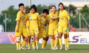 Hà Nội dẫn đầu lượt đi giải nữ VĐQG 2025