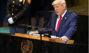 Ông Trump chỉ trích Nga, ủng hộ Israel, bác bỏ nhà nước Palestine