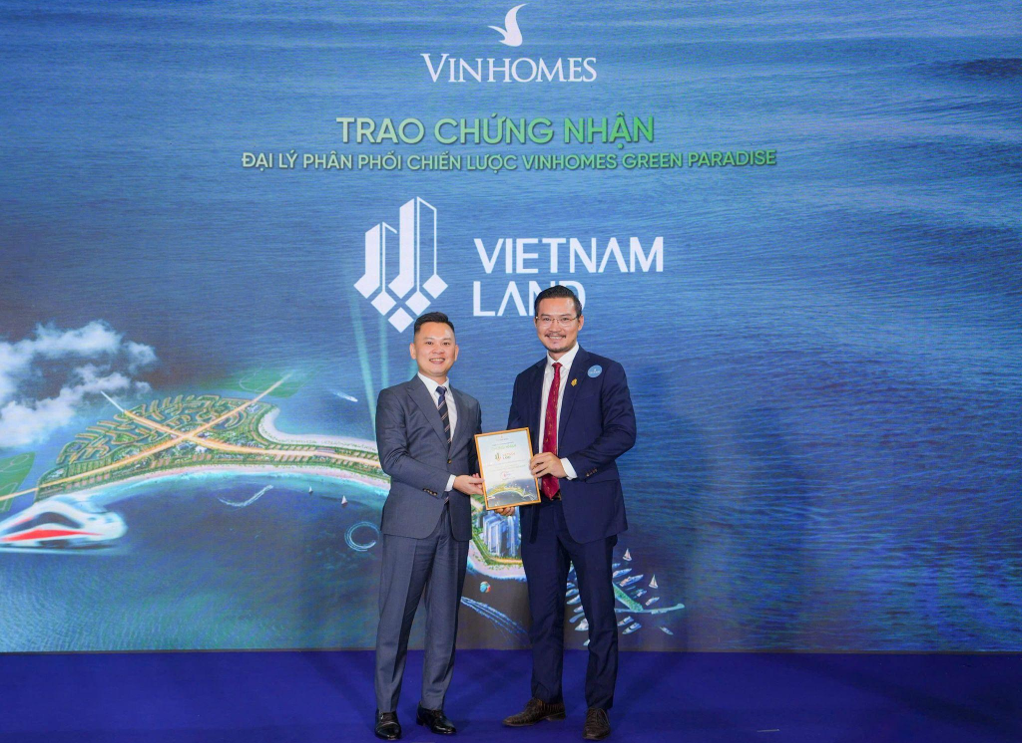 Công ty Vietnam Land - đại lý phân phối dự án Vinhomes Green Paradise - 3