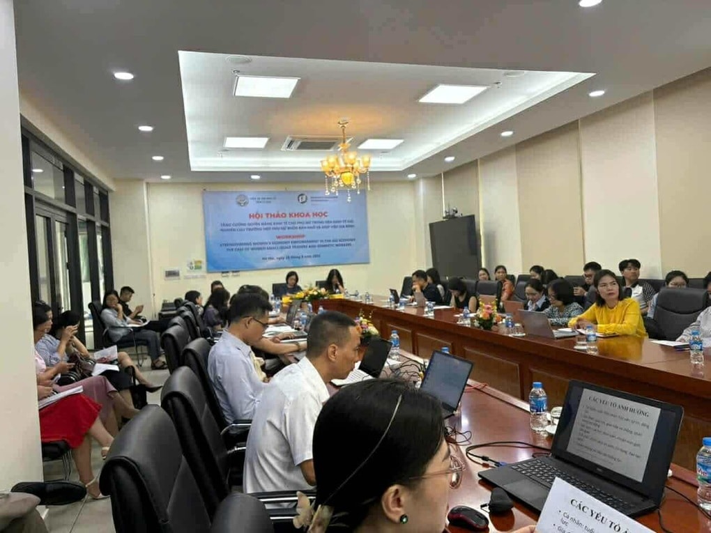 Gần 40% lao động nữ làm việc tự do có thu nhập cao hơn chồng - 1 Gần 40% lao động nữ làm việc tự do có thu nhập cao hơn chồng - 1