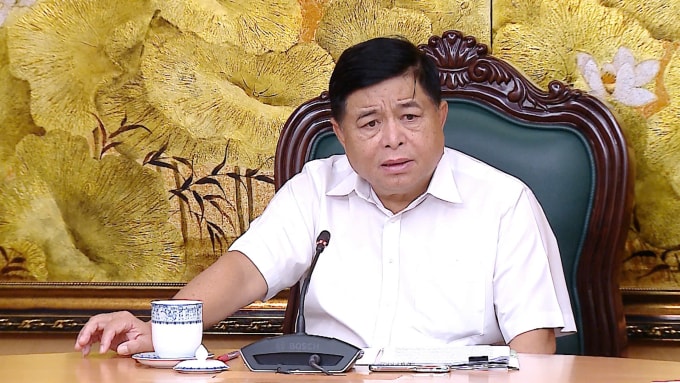 Phó thủ tướng Nguyễn Chí Dũng phát biểu tại cuộc họp về triển khai Nghị quyết 68 về phát triển kinh tế tư nhân, ngày 26/9. Ảnh: VGP