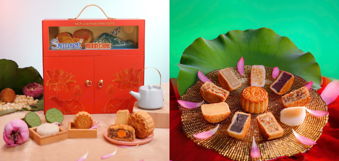 Sản phẩm mùa trung thu năm nay. Ảnh: Yến Sào Khánh Hòa