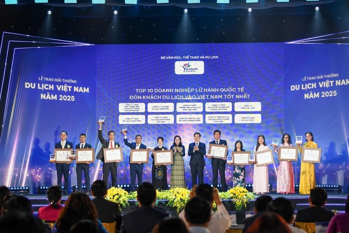Vinh danh 113 doanh nghiệp, đơn vị tiêu biểu trong lĩnh vực du lịch- Ảnh 1.