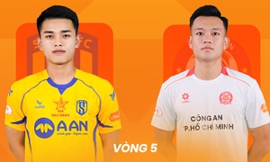 Xem trực tiếp Sông Lam Nghệ An đấu với CA TP.HCM, vòng 5 V.League trên kênh nào?