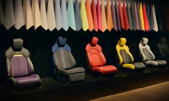 Tùy chỉnh Xiaomi YU7 bao gồm lớp sơn hoàn thiện độc quyền, màu nội thất và huy hiệu riêng. Ảnh: Xiaomi