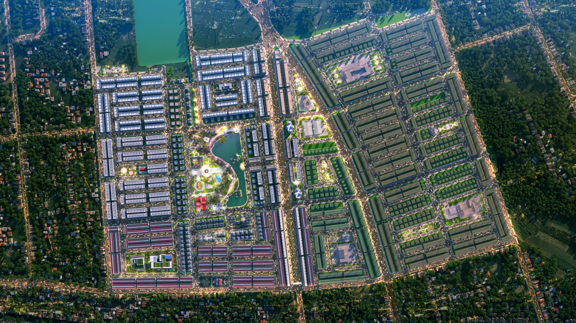 Dự án An Huy Mỹ Việt được ví như “lá cờ tiên phong” tại Đức Lập. (Tây Ninh)