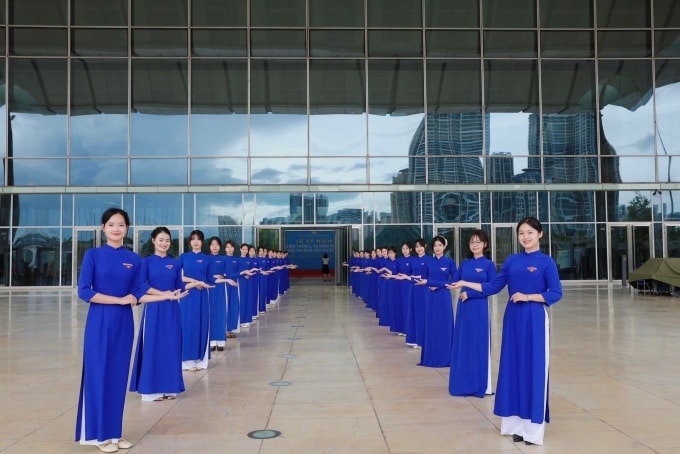 Công tác chuẩn bị cho lễ kỷ niệm 80 năm ngành Bưu chính Viễn thông và 66 năm ngành Khoa học và Công nghệ đã hoàn tất. Ảnh: PTIT