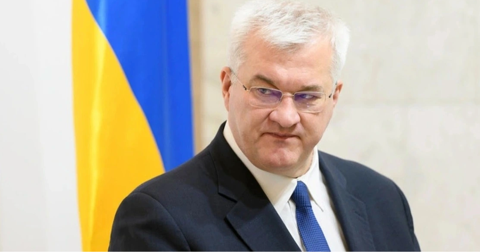 Ngoại trưởng Ukraine Andrey Sibiga. (Ảnh: Reuters)