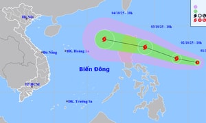 Biển Đông sắp đón cơn bão thứ 11 trong năm 2025
