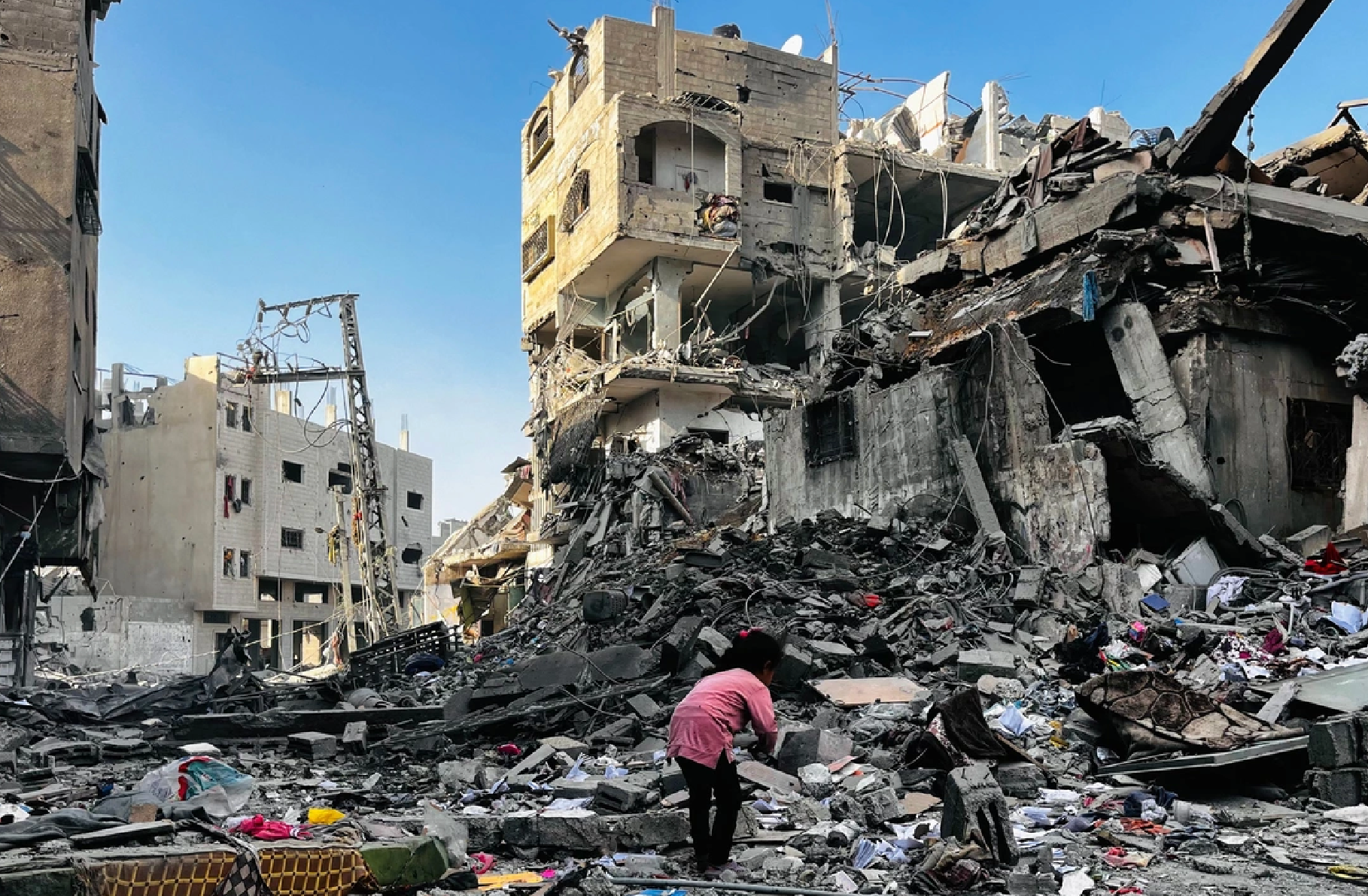 Xung đột giữa Israel và Hamas đã biến dải Gaza thành vùng đất chết. (Ảnh: Reuters)