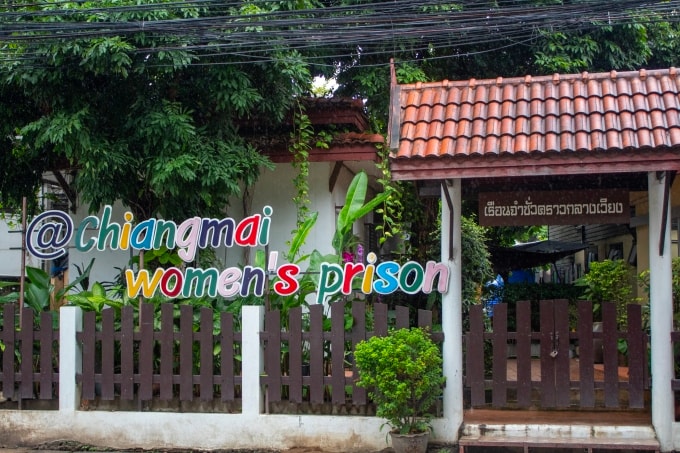 Bên ngoài Trung tâm cải huấn phụ nữ Chiang Mai. Ảnh: Thailand Local Travel Advice