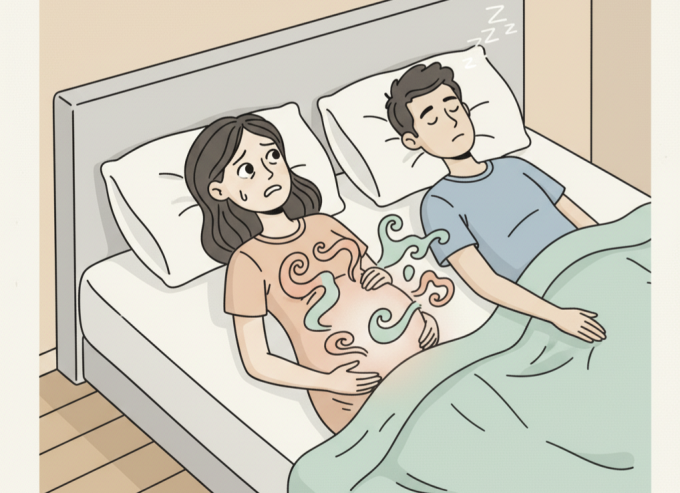 Suốt thai kỳ, tôi chỉ muốn gần gũi chồng