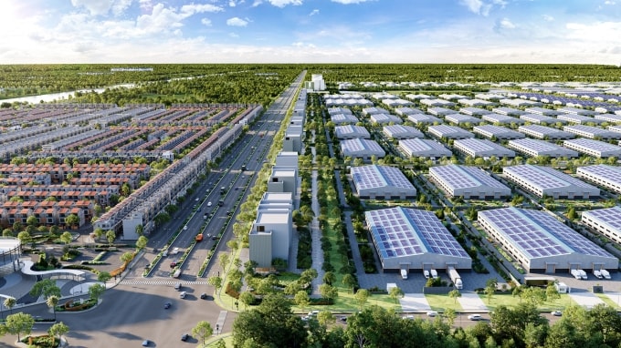 La Home đối diện khu công nghiệp Prodezi, cung cấp nguồn cung nhà cho người lao động, chuyên gia. Ảnh: Prodezi