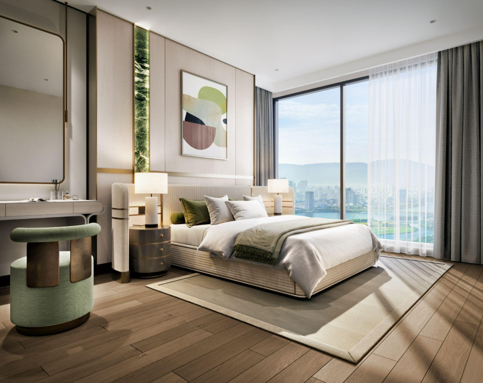 Căn hộ Dual Key với mô hình “2 trong 1” cho phép tách thành hai căn hộ khép kín với lối đi và tiện ích riêng.