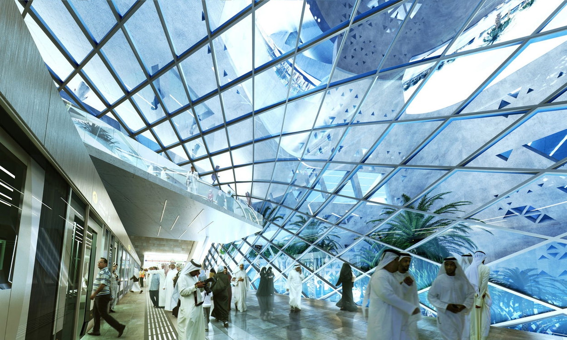 Chuyến tàu điện xa hoa bậc nhất thế giới ở Saudi Arabia, vé chỉ 1 USD - 2