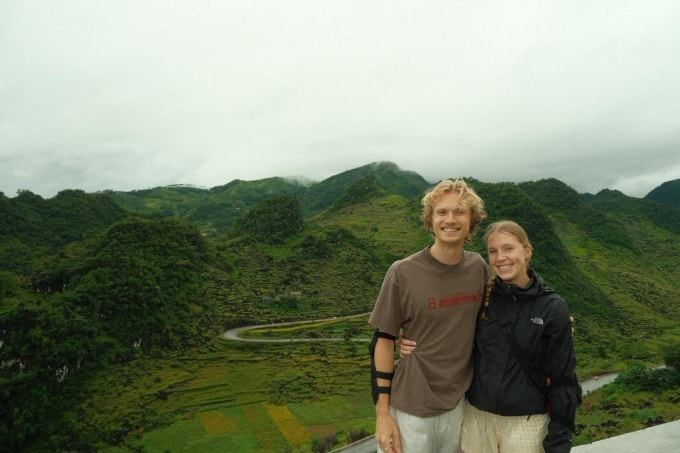 Erin Forbes và bạn trai Martin Prchal. Ảnh: NVCC
