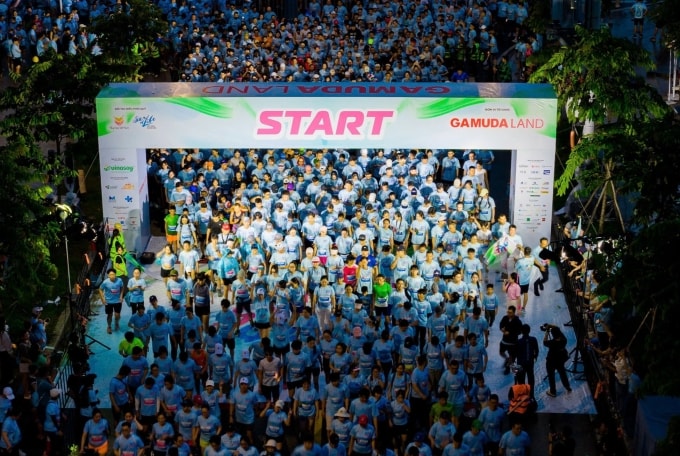 5.000 VĐV xuất phát tại sự kiện 28/9. Ảnh: Gamuda