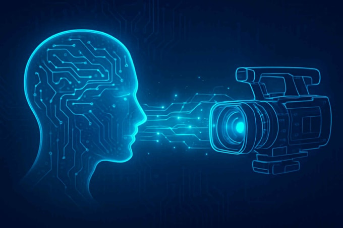 AI tham gia sâu rộng vào ngành công nghiệp điện ảnh. Ảnh minh họa: Chat GPT