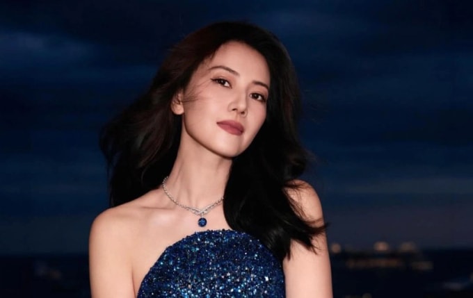 Cao Viên Viên khoe nhan sắc không tuổi tại LHP Cannes 2025. Ảnh: Instagram gaoyuanyuan_gyy