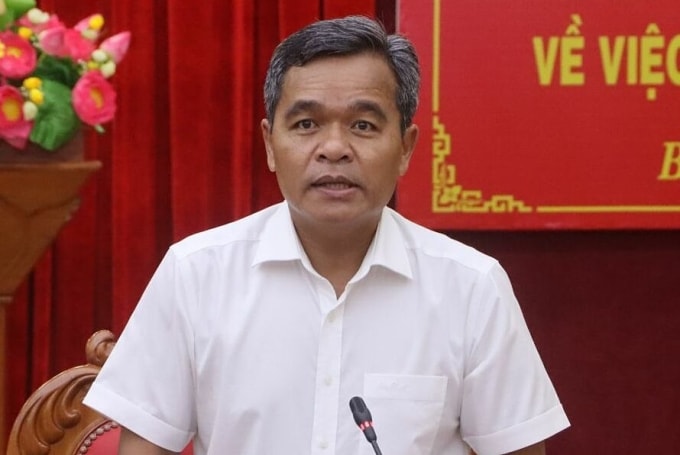 Ông Hồ Văn Niên. Ảnh: Cổng thông tin tỉnh Bình Định