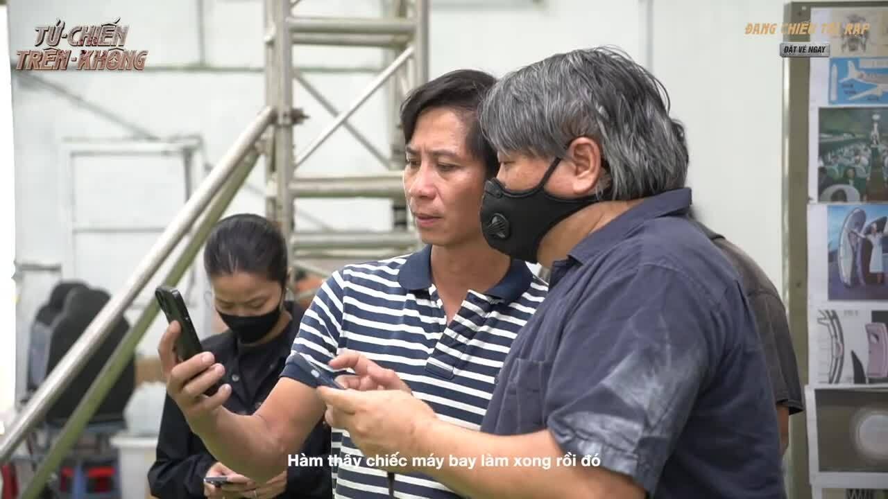 Mô hình máy bay 2 tỷ đồng trong 'Tử chiến trên không'