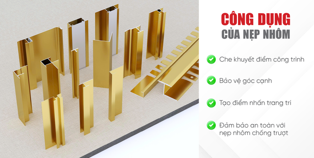 A-Z Nẹp nhôm trang trí: Các Loại, giá và lưu ý khi thi công - Ảnh 1.