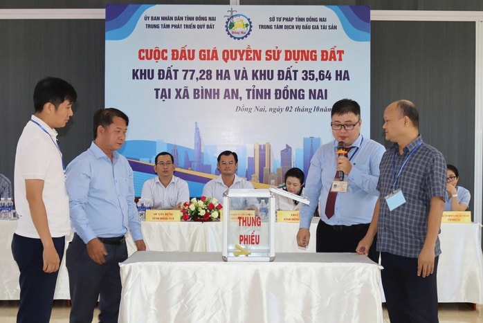 2 khu "đất vàng” gần 7.000 tỉ đồng gần sân bay Long Thành vừa có chủ - Ảnh 1.